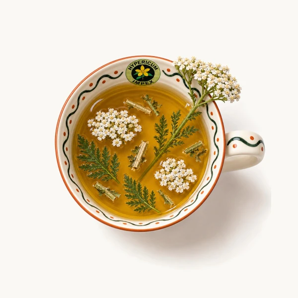 Ceai Coada Șoricelului vrac (Achillea millefolium) – proprietăți digestive, antiinflamatoare și colecistokinetice. Susține ficatul și imunitatea.