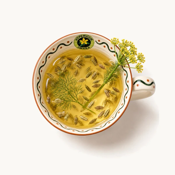 Ceai Fenicul vrac — ceai natural din Fenicul pentru combaterea balonării și stimularea digestiei. Calitate Hypericum, vrac. Comandă online!