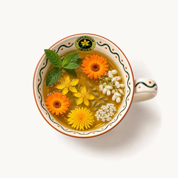 Ceai Gastric doze — amestec din 9 plante pentru protecție gastrică. Ceai natural Hypericum. Comandă online cu livrare!