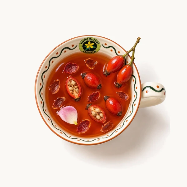 Ceai Maces doze — ceai natural din Maces pentru completarea necesarului de vitamina C și susținerea imunității. Calitate Hypericum, plicuri. Comandă online!