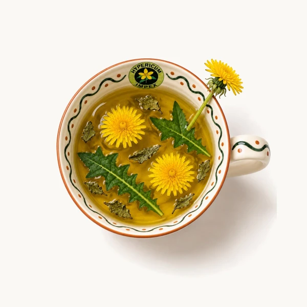Ceai Papadie vrac — ceai natural din Papadie pentru stimularea digestiei și detoxifierea ficatului. Calitate Hypericum, vrac. Comandă online!