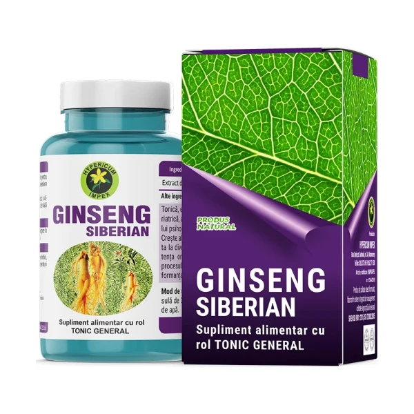 Capsule Ginseng Siberian