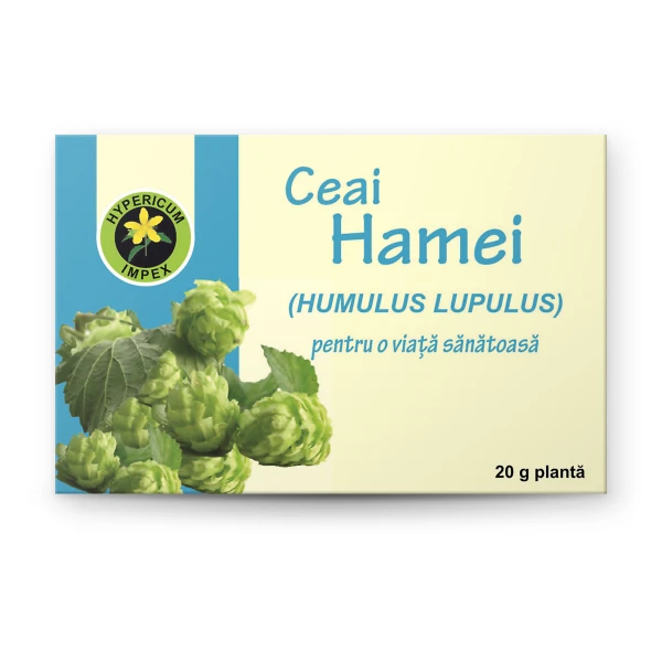 Ceai Hamei vrac — ceai natural din Hamei pentru calmarea sistemului nervos și inducerea somnului. Calitate Hypericum, vrac. Comandă online!