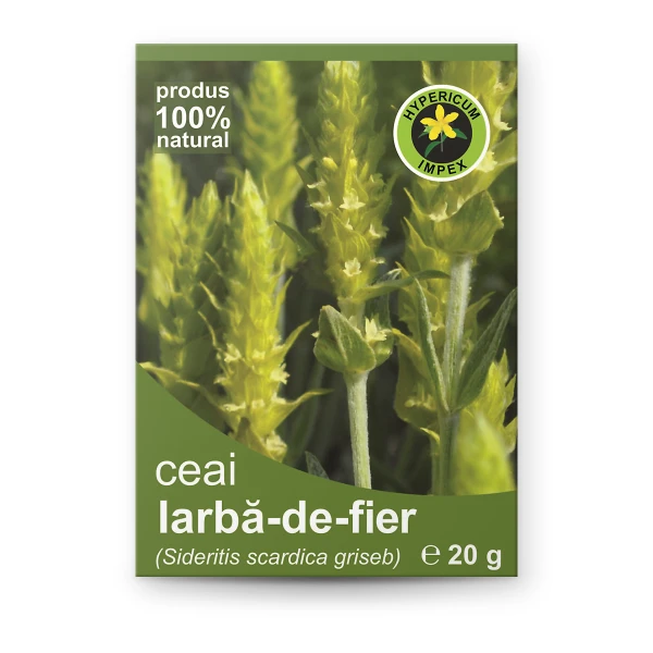 Ceai Iarba de Fier vrac — ceai natural din Iarba-de-fier pentru calmarea durerilor și acțiunea antiinflamatoare. Calitate Hypericum, vrac. Comandă online!