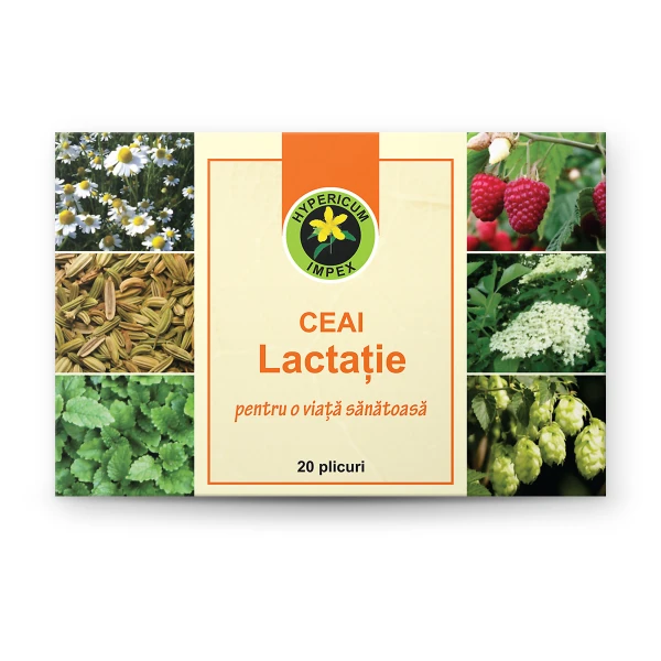 Ceai Lactatie doze — amestec din 8 plante pentru stimulare lactație. Ceai natural Hypericum. Comandă online cu livrare!