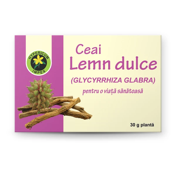 Ceai Lemn Dulce vrac — ceai natural din Lemn dulce pentru calmarea inflamațiilor și protecția mucoaselor digestive și respiratorii.