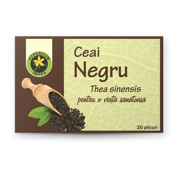Ceai Negru doze — ceai natural din Negru pentru susținerea sănătății. Calitate Hypericum, plicuri. Comandă online!