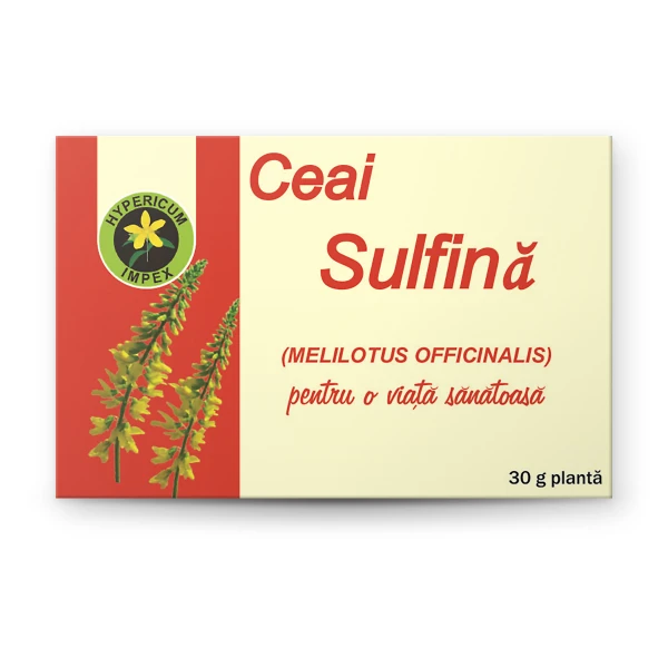 Ceai Sulfina vrac — ceai natural din Sulfina pentru tonifierea venelor și fluidizarea sângelui. Calitate Hypericum, vrac. Comandă online!