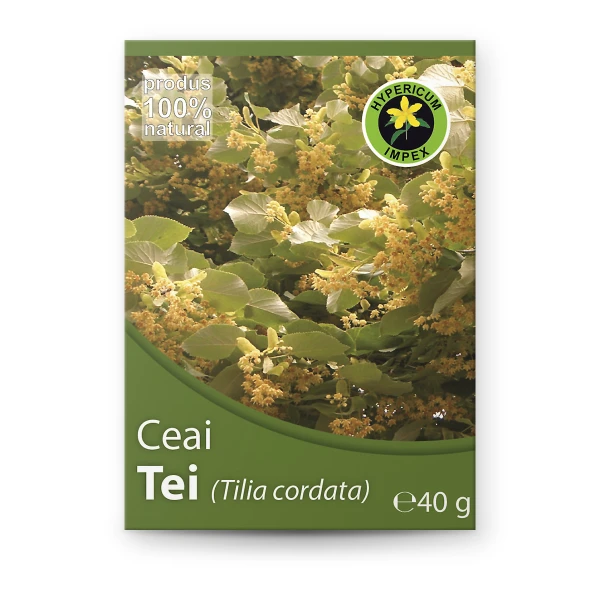 Ceai Tei vrac — ceai natural din Tei pentru calmarea și relaxarea sistemului nervos, reducerea febrei. Calitate Hypericum, vrac. Comandă online!
