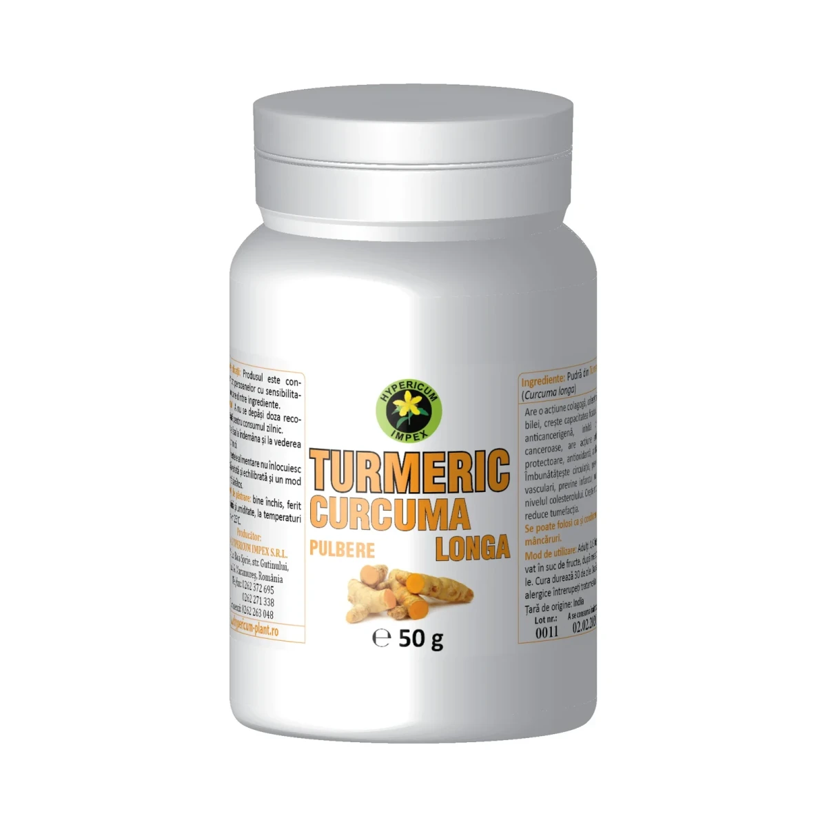 Turmeric pulbere 50g