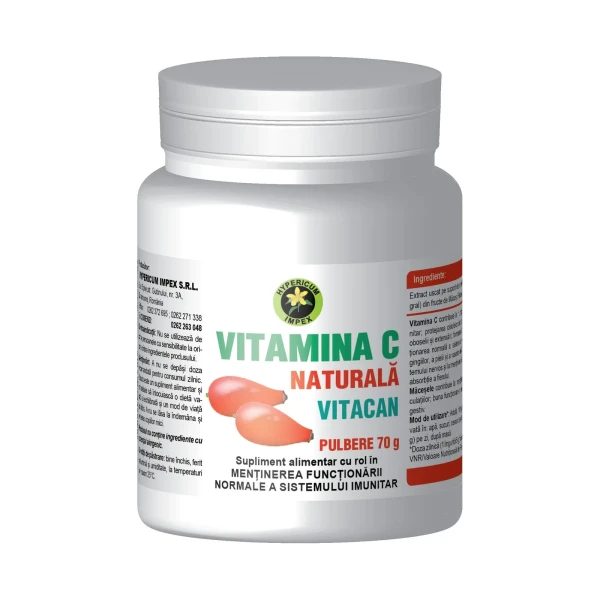 Vitamina C Naturala Vitacan 70g
