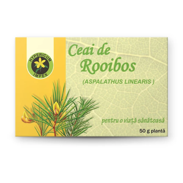 Ceai Rooibos vrac — ceai natural din Rooibos pentru acțiunea antioxidantă, fără cofeină. Calitate Hypericum, vrac. Comandă online!