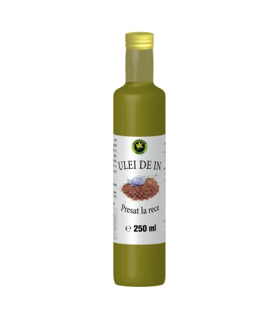 Ulei de in presat la rece 250 ml