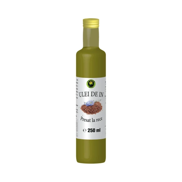 Ulei de in presat la rece 250 ml