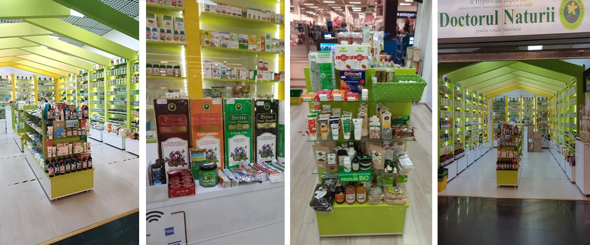 Magazin Hypericum Doctorul Naturii Auchan Bacau