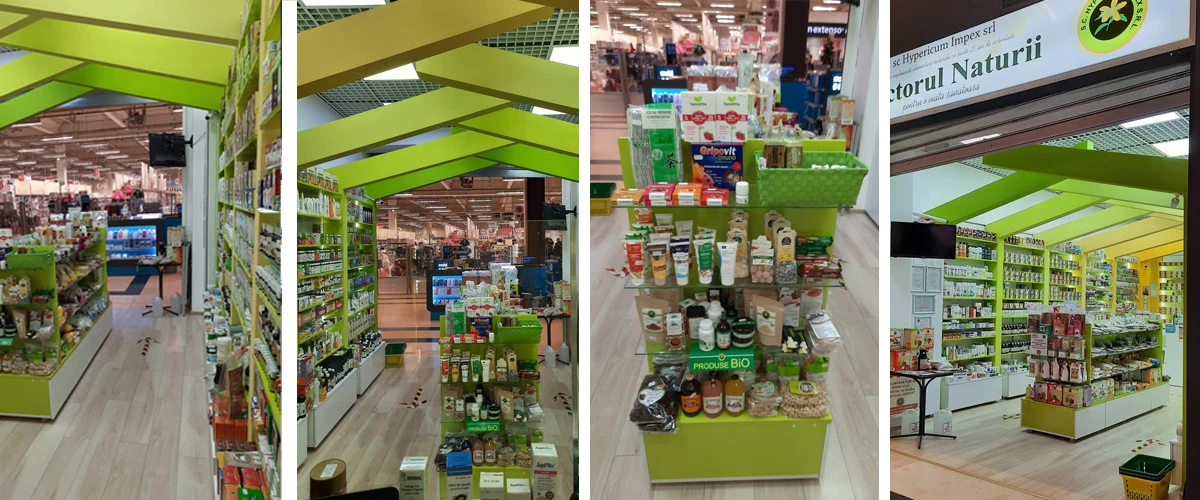 Magazin Hypericum Doctorul Naturii Auchan Baia Mare