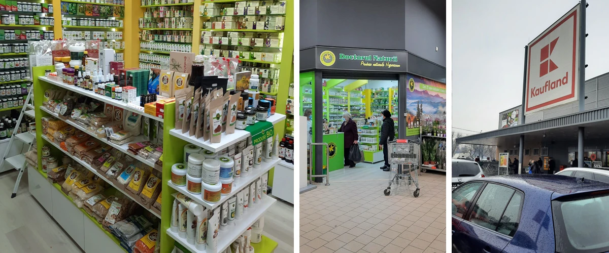 Magazin Hypericum Doctorul Naturii Kaufland1 Baia Mare