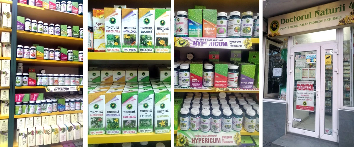 Magazin Hypericum Doctorul Naturii Zalau
