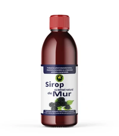 Sirop de mur cu zahar 500ml
