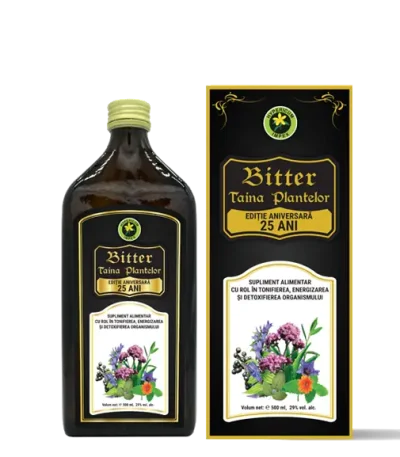 Bitter Taina Plantelor Ediție Aniversară 25 ani Negru 500ml