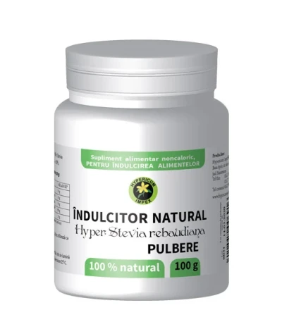 Indulcitor Hyper Stevia rebaudiana 100g