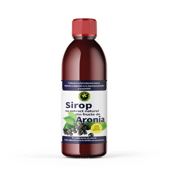 Sirop de Aronia fara zahar 500ml