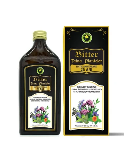 Bitter Taina Plantelor Editie Aniversara 25 ani Negru 200ml