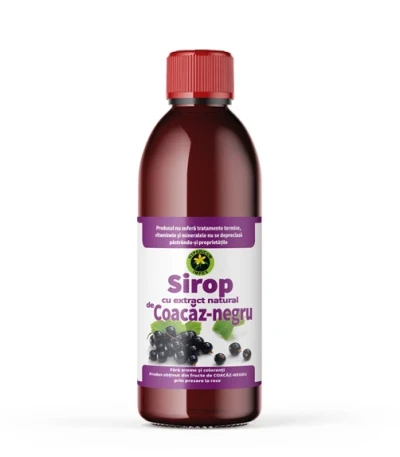 Sirop de Coacaz-negru cu zahar 500ml