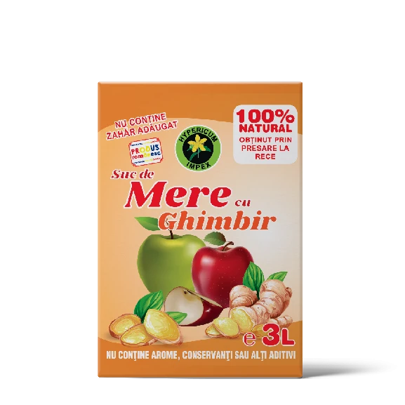 Suc de Mere cu Ghimbir 3L