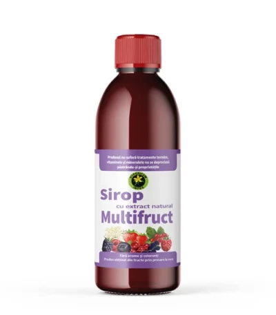 Sirop multifruct cu zahar 500ml