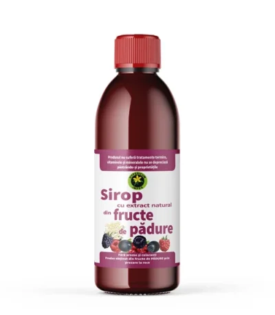 Sirop de Fructe de Padure cu zahar 500ml