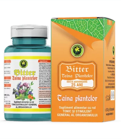 Capsule Bitter Taina Plantelor