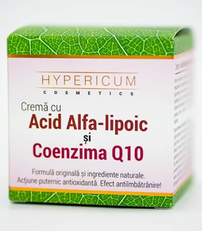 Crema cu Acid Alfa Lipoic si Coenzima Q10 40ml