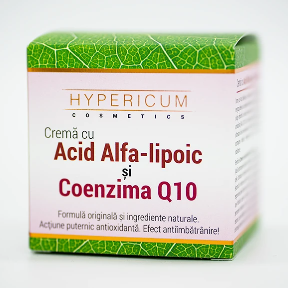 Crema cu Acid Alfa Lipoic si Coenzima Q10 40ml