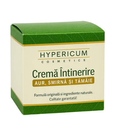 Cremă Întinerire cu Aur, Smirnă și Tămâie