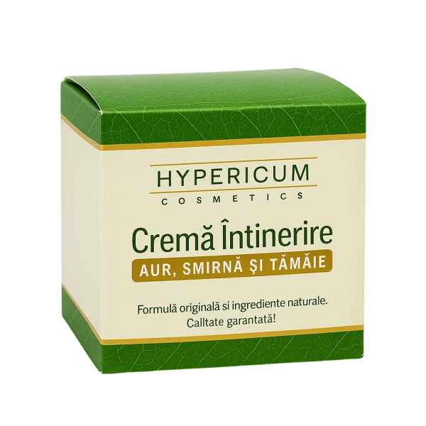 Cremă Întinerire cu Aur, Smirnă și Tămâie