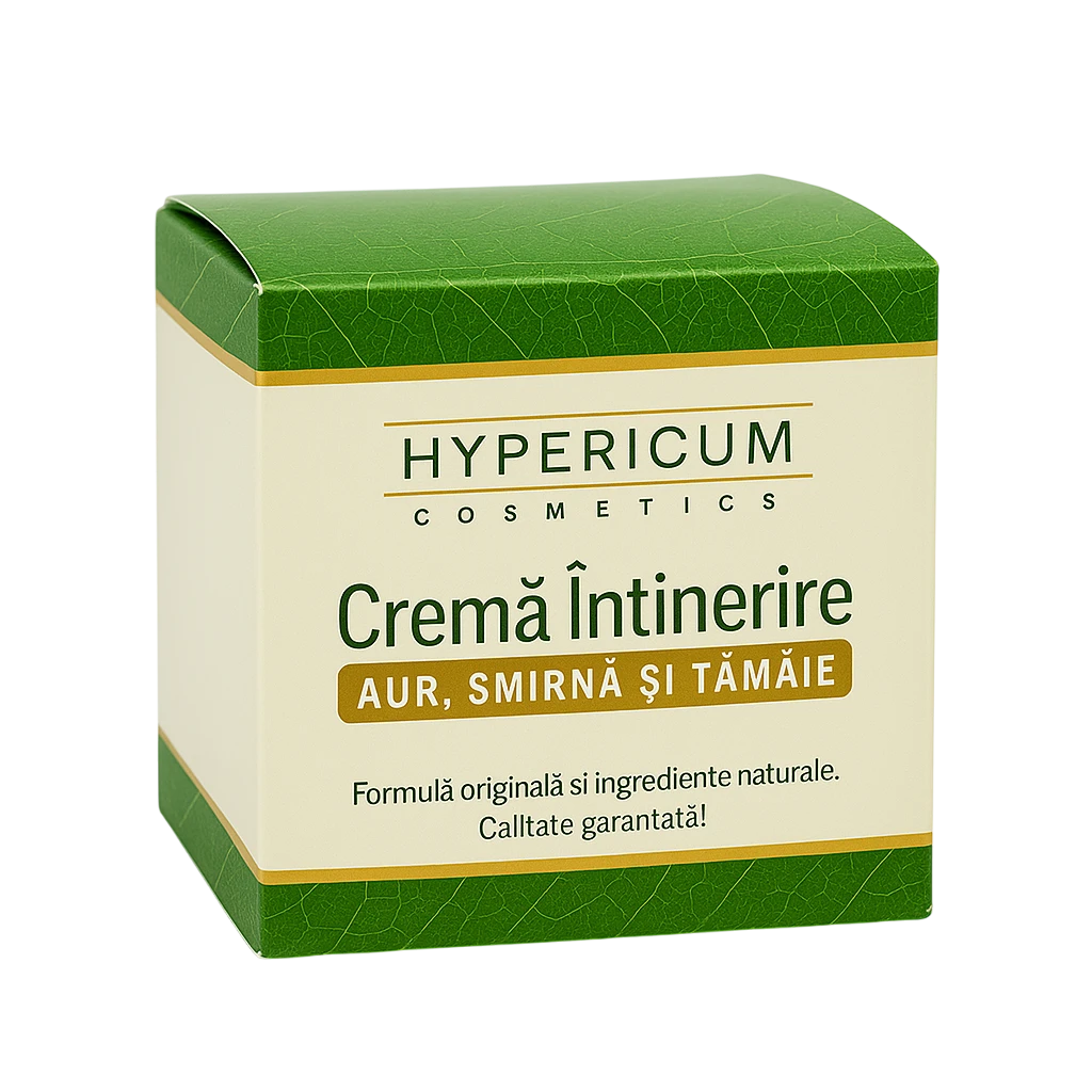 Cremă Întinerire cu Aur, Smirnă și Tămâie