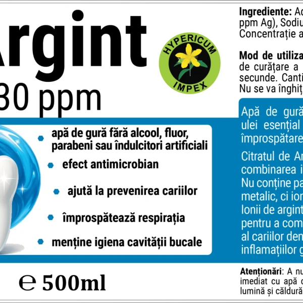 Argint 30 ppm 500ml