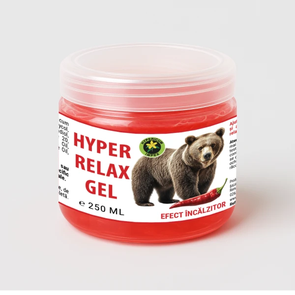 Hyper Relax Gel cu efect încălzitor 250ml
