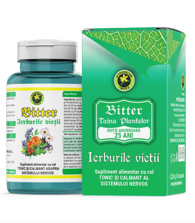 Capsule Bitter Ierburile Vietii