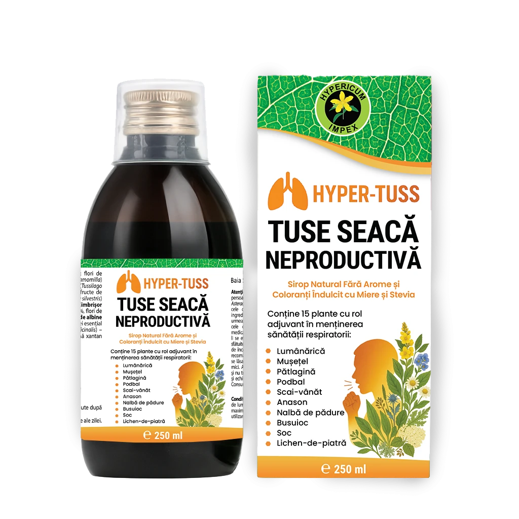 Sirop Hyper-Tuss (Tuse Seacă / Neproductivă) 250ml