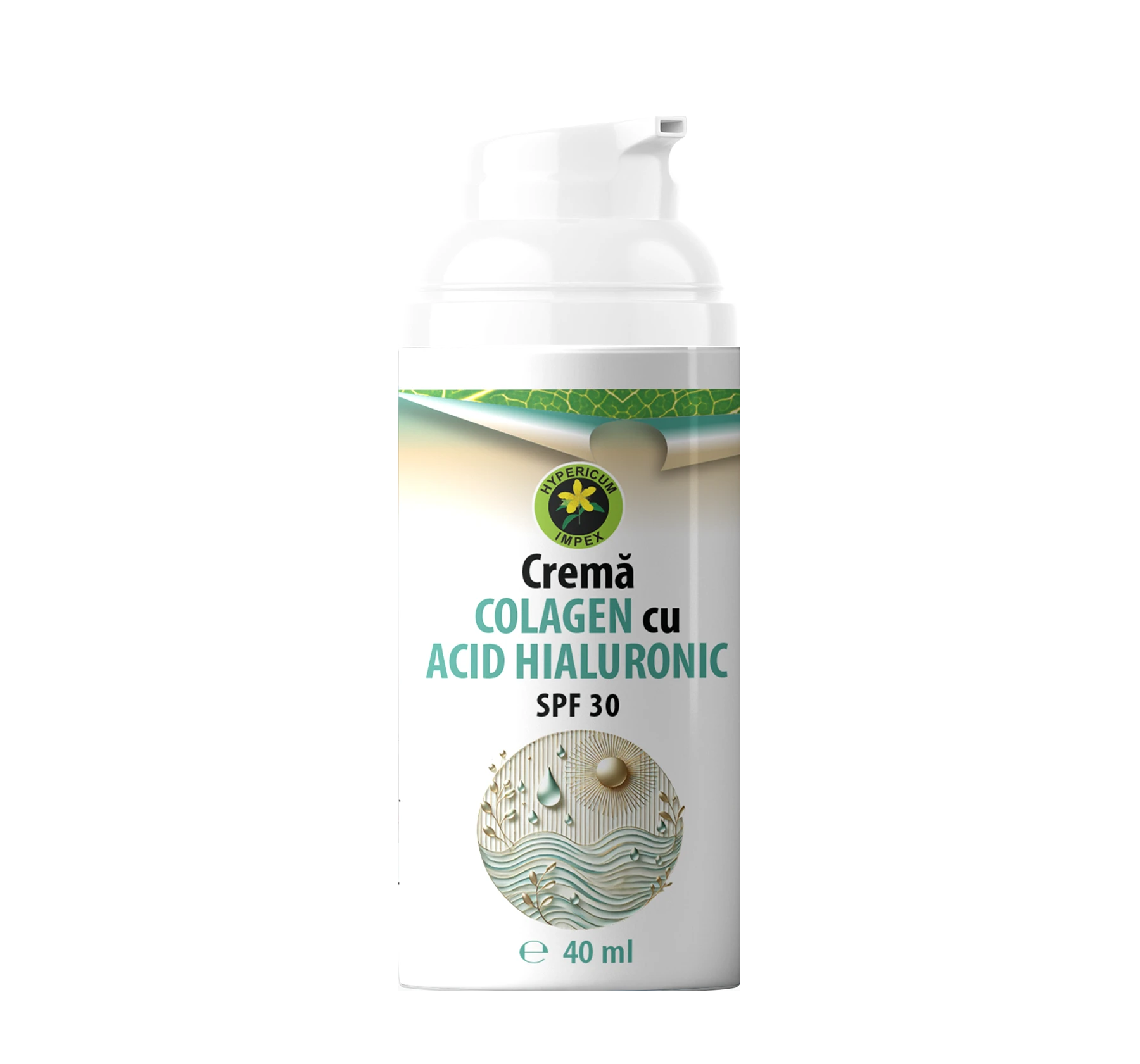 Cremă cu Colagen și Acid Hialuronic (SPF 30)