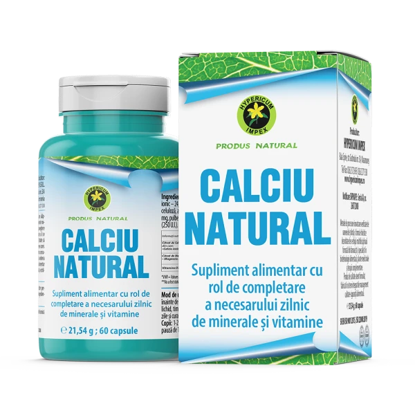 Capsule Calciu Natural