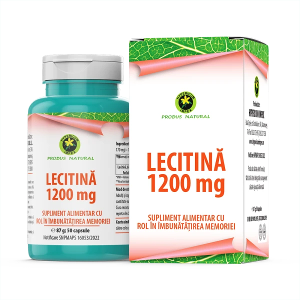 Capsule Lecitina 1200mg