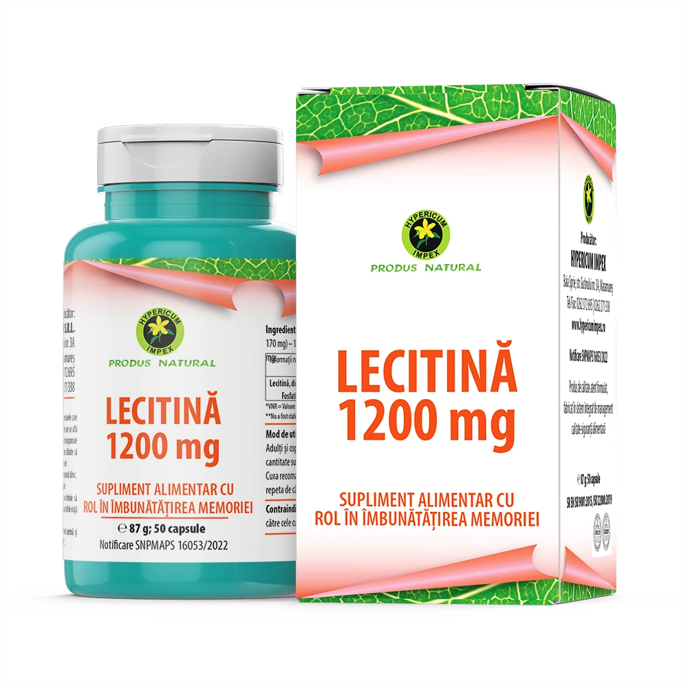 Capsule Lecitina 1200mg