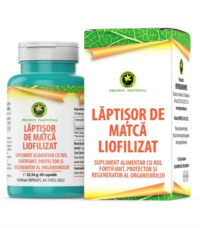 Capsule Laptisor de Matca Liofilizat