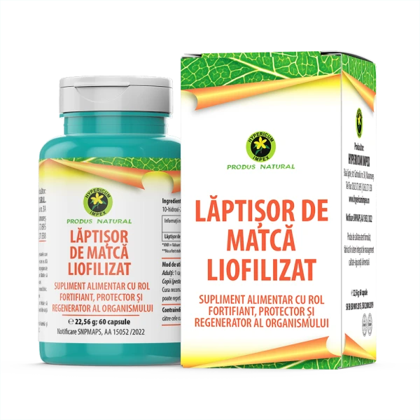 Capsule Laptisor de Matca Liofilizat