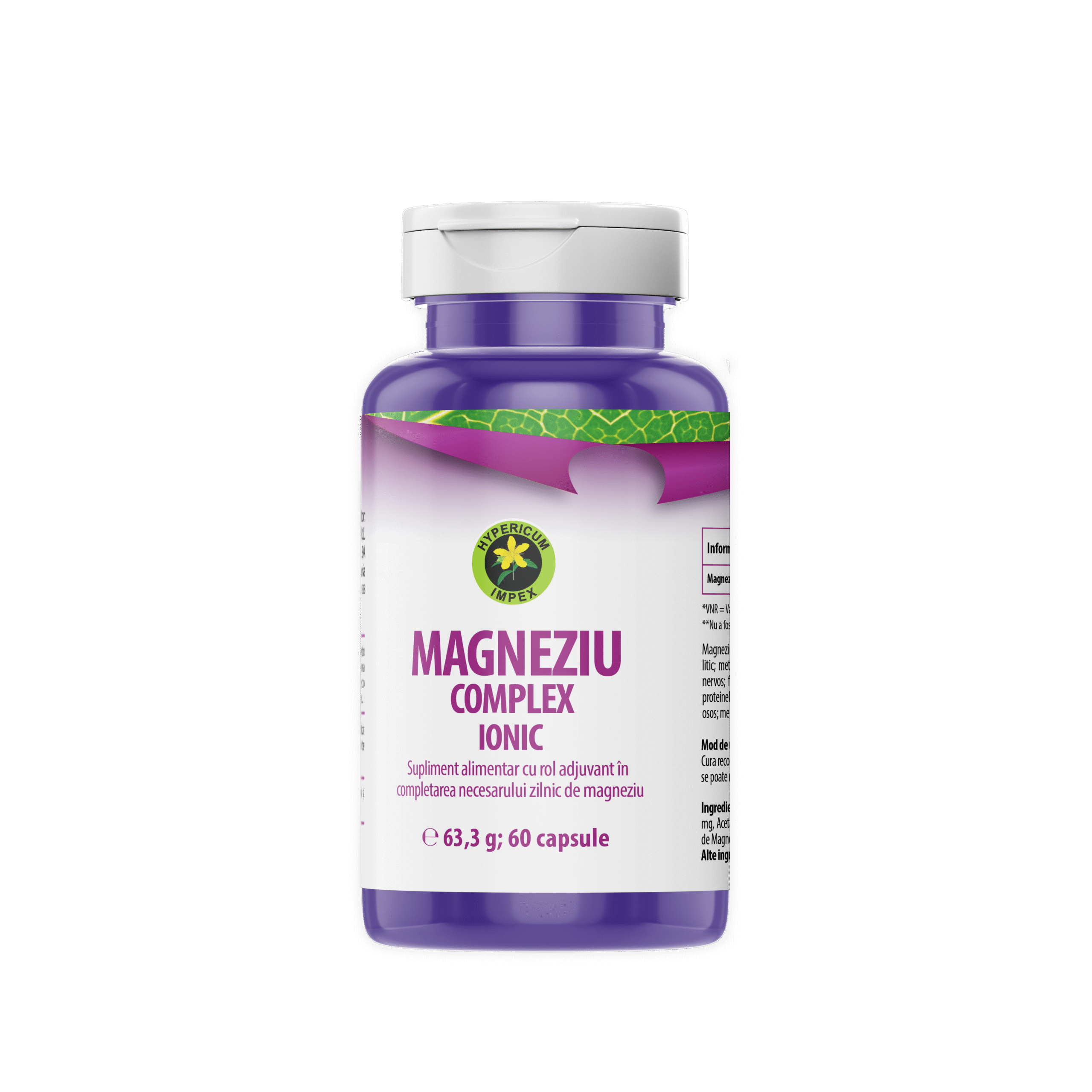 Capsule Magneziu Complex Ionic