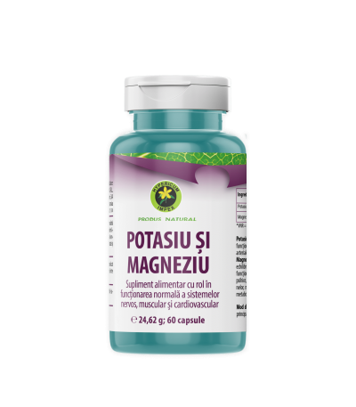 Capsule Potasiu si Magneziu