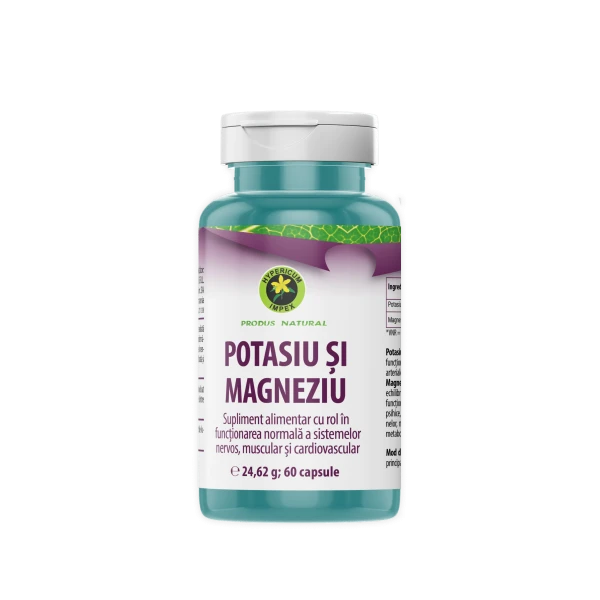Capsule Potasiu si Magneziu